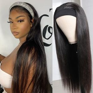 HEADBAND WIG HUMAN HAIR